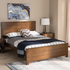Catalina Modern Classic Mission Style Finished Wood Platform Bed - Baxton Studio 12 Catalina Modern Classic Mission Style Finished Wood Platform Bed - Baxton Studio -Baxton Studio GUEST 00f3eb95 1918 4539 92c9 ce895f4cead5
