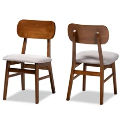 2pc Euclid Wood Dining Chair Set - Baxton Studio 16 2pc Euclid Wood Dining Chair Set - Baxton Studio -Baxton Studio GUEST 01390900 730e 4672 a548 bff060609048