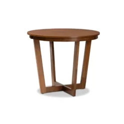 35" Alayna Wide Round Wood Dining Table - Baxton Studio 13 35" Alayna Wide Round Wood Dining Table - Baxton Studio -Baxton Studio GUEST 05a29dab 4591 4cbc bd19 1026d5f1568f
