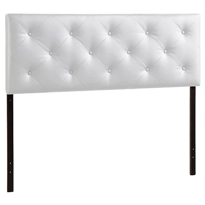 King Baltimore Modern And Contemporary Faux Leather Upholstered Headboard - Baxton Studio 3 King Baltimore Modern And Contemporary Faux Leather Upholstered Headboard - Baxton Studio - Image 3
