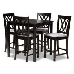 Reneau Espresso Wood Pub Set - Baxton Studio 14 Reneau Espresso Wood Pub Set - Baxton Studio -Baxton Studio GUEST 087f271c 7496 400a ad8b be5fbfc06b1a