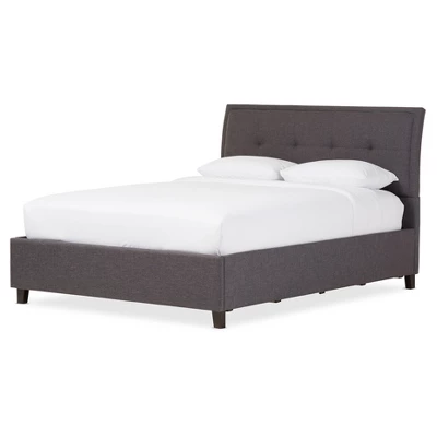 Queen Lea Modern And Contemporary Mix - Linen Storage Platform Bed - Baxton Studio 10 Queen Lea Modern And Contemporary Mix - Linen Storage Platform Bed - Baxton Studio - Image 10