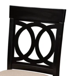 Set Of 2 Verina Upholstered Wood Counter Height Barstools Sand/Espresso - Baxton Studio 11 Set Of 2 Verina Upholstered Wood Counter Height Barstools Sand/Espresso - Baxton Studio -Baxton Studio GUEST 0a6d7069 de05 4892 b45a 5f022cca2f93