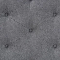 Baxton Studio King Shanti Fabric And Wood Headboard Gray/Walnut Brown: Tufted, Adjustable Height 10 Baxton Studio King Shanti Fabric And Wood Headboard Gray/Walnut Brown: Tufted, Adjustable Height -Baxton Studio GUEST 0b155c51 29ed 438a a6a7 1ad3d1040515