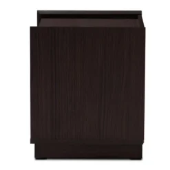 Larsine Finished 2 Drawer Nightstand Brown - Baxton Studio 13 Larsine Finished 2 Drawer Nightstand Brown - Baxton Studio -Baxton Studio GUEST 0b66cdb0 49cb 4a50 b262 9ca38e85352a