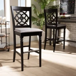 Set Of 2 Alexandra Barstool - Baxton Studio -Baxton Studio GUEST 0cb53a06 2791 4c5f 96bc a3c947490168