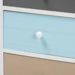 Kalila Wood 3 Drawer Nightstand White - Baxton Studio -Baxton Studio GUEST 0f703afe d185 4136 86d7 d3c1c861225b