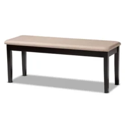 Teresa Fabric Upholstered And Wood Dining Bench - Baxton Studio 15 Teresa Fabric Upholstered And Wood Dining Bench - Baxton Studio -Baxton Studio GUEST 12824594 7a29 4d2a a333 9dc0bdee18d4