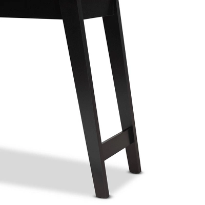 Wales Wood 1 Drawer Console Table Light Brown - Baxton Studio 5 Wales Wood 1 Drawer Console Table Light Brown - Baxton Studio - Image 5