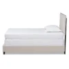 Ansa Upholstered Bed - Baxton Studio