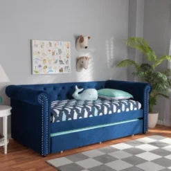 Mabelle Daybed With Trundle - Baxton Studio 14 Mabelle Daybed With Trundle - Baxton Studio -Baxton Studio GUEST 12f68609 ea64 49c6 ba99 62f3b2a2fdef