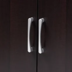 Marine Finished 2 Door Wood Entryway Shoe Storage Cabinet With Open Shelves Brown - Baxton Studio 14 Marine Finished 2 Door Wood Entryway Shoe Storage Cabinet With Open Shelves Brown - Baxton Studio -Baxton Studio GUEST 13104b09 9ed0 49b3 ba9d edb69bd896d7