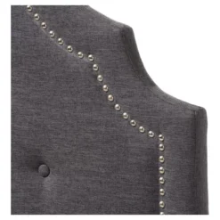 Cora Modern And Contemporary Fabric Upholstered Headboard - Twin - Baxton Studio -Baxton Studio GUEST 141d9395 69e4 4e84 bfad ffb0471c75cd