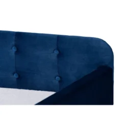 Jona Velvet Fabric Upholstered And Button Tufted Daybed With Trundle - Baxton Studio 12 Jona Velvet Fabric Upholstered And Button Tufted Daybed With Trundle - Baxton Studio -Baxton Studio GUEST 152e4531 6fd1 4776 8927 9c79c44e4fdd