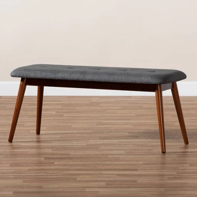 Flora Bench - Baxton Studio 6 Flora Bench - Baxton Studio - Image 6