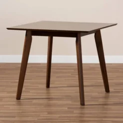Pernille Square Wood Dining Table Walnut - Baxton Studio 9 Pernille Square Wood Dining Table Walnut - Baxton Studio -Baxton Studio GUEST 17353171 c2d4 4b27 ac27 b597b52786bb