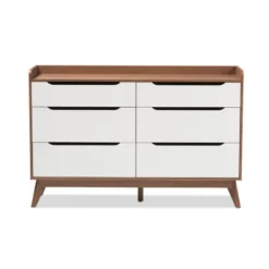 Brighton Mid-Century Modern Wood 6 Drawer Storage Dresser Brown - Baxton Studio 10 Brighton Mid-Century Modern Wood 6 Drawer Storage Dresser Brown - Baxton Studio -Baxton Studio GUEST 18077dbb 6898 4fb9 996d a25741dbf1a7