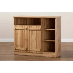 2 Door Eren Farmhouse Wood Dining Room Sideboard Buffet - Baxton Studio 12 2 Door Eren Farmhouse Wood Dining Room Sideboard Buffet - Baxton Studio -Baxton Studio GUEST 1858953f 8e14 45de a7bf cf58c6cfb335