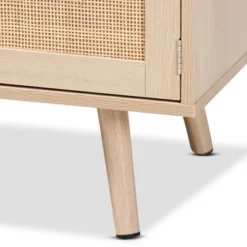 Sebille Wood With Natural Rattan 2 Door TV Stand For TVs Up To 45" Light Brown - Baxton Studio 13 Sebille Wood With Natural Rattan 2 Door TV Stand For TVs Up To 45" Light Brown - Baxton Studio -Baxton Studio GUEST 18d1b6a0 a8ec 41ec 93e2 e15187fe8c60