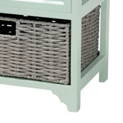 Valtina Two-Tone Wood 3 Drawer Storage Unit With Baskets Oak Brown/Gray/Mint Green - Baxton Studio 13 Valtina Two-Tone Wood 3 Drawer Storage Unit With Baskets Oak Brown/Gray/Mint Green - Baxton Studio -Baxton Studio GUEST 19f2db77 6d0d 459b ae7c 5218ba4c452c