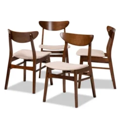 Set Of 4 Parlin Dining Chair - Baxton Studio -Baxton Studio GUEST 1bb48437 f610 4c86 b55a 1dd779999dfc