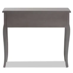 Capucine Finished Wood 2 Drawer Console Table Gray - Baxton Studio 13 Capucine Finished Wood 2 Drawer Console Table Gray - Baxton Studio -Baxton Studio GUEST 1c4d628f 4680 4d1c 9916 65aec4f3dc9f