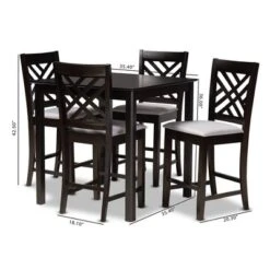Caron Wood Pub Counter Height Dining Set Espresso Brown - Baxton Studio 7 Caron Wood Pub Counter Height Dining Set Espresso Brown - Baxton Studio -Baxton Studio GUEST 1c600720 90be 4af2 96d1 6d1bddc2e2ae