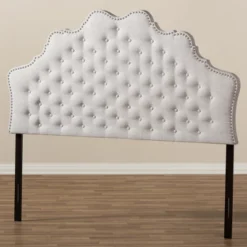 Hilda Modern And Contemporary Fabric Headboard Beige - Baxton Studio -Baxton Studio GUEST 1c799620 46f0 4110 9729 a6750380e9f0