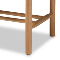 Saura Wood Hemp Accent Bench Oak Brown - Baxton Studio 13 Saura Wood Hemp Accent Bench Oak Brown - Baxton Studio -Baxton Studio GUEST 1ea1966c a46c 41b6 8f24 550580605a8a