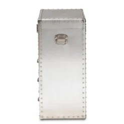 Serge Metal 3 Drawer Accent Storage Chest Silver - Baxton Studio 12 Serge Metal 3 Drawer Accent Storage Chest Silver - Baxton Studio -Baxton Studio GUEST 1ed3aca6 1e3d 4f57 97b5 e18f6265297d