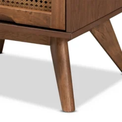 Barrett Wood And Synthetic Rattan 2 Drawer Nightstand Walnut Brown - Baxton Studio 14 Barrett Wood And Synthetic Rattan 2 Drawer Nightstand Walnut Brown - Baxton Studio -Baxton Studio GUEST 1ef59642 62c6 45df 94ba 2a5434b9fa08