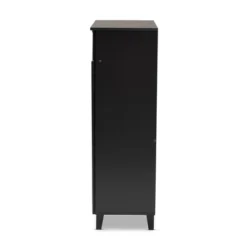 Shelf Wood Shoe Storage Cabinet With Drawer Coolidge Black - Baxton Studio 11 Shelf Wood Shoe Storage Cabinet With Drawer Coolidge Black - Baxton Studio -Baxton Studio GUEST 2259510a 2f91 447c a99c 9d5e44e6d5ab