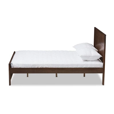 Catalina Modern Classic Mission Style Finished Wood Platform Bed - Baxton Studio 1 Catalina Modern Classic Mission Style Finished Wood Platform Bed - Baxton Studio