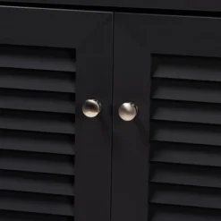 Shelf Wood Shoe Storage Cabinet With Drawer Coolidge Black - Baxton Studio 12 Shelf Wood Shoe Storage Cabinet With Drawer Coolidge Black - Baxton Studio -Baxton Studio GUEST 2467f79e eb74 46c7 85a1 be24df4957c9