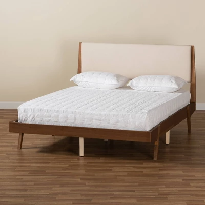 Senna Wood Platform Bed - Baxton Studio 7 Senna Wood Platform Bed - Baxton Studio - Image 7