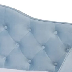Twin Freda Velvet Tufted Daybed With Trundle Light Blue - Baxton Studio 13 Twin Freda Velvet Tufted Daybed With Trundle Light Blue - Baxton Studio -Baxton Studio GUEST 2785b95c 0790 49ac 8cd6 c2392347ff89