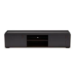 2 Drawer Rikke Two-Tone Wood TV Stand For TVs Up To 65" Gray - Baxton Studio 12 2 Drawer Rikke Two-Tone Wood TV Stand For TVs Up To 65" Gray - Baxton Studio -Baxton Studio GUEST 28636b5a 4715 43b1 8374 bed22d8add6a