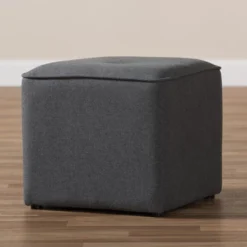 Corinne Modern And Contemporary Fabric Upholstered Ottoman - Baxton Studio 10 Corinne Modern And Contemporary Fabric Upholstered Ottoman - Baxton Studio -Baxton Studio GUEST 2c3f25c6 31d0 45b6 ae5c a5b8dd3d2eea