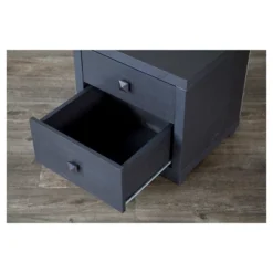 Silvertone Modern Nightstand Espresso - Baxton Studio 3 Silvertone Modern Nightstand Espresso - Baxton Studio -Baxton Studio GUEST 2c937742 4414 4488 8e94 0125d172c75c