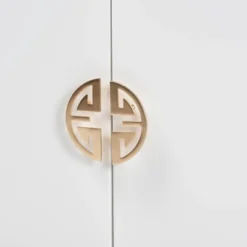 Kamana Two-Tone Wood And Metal 2 Door Storage Cabinet White/Gold/Oak Brown - Baxton Studio 12 Kamana Two-Tone Wood And Metal 2 Door Storage Cabinet White/Gold/Oak Brown - Baxton Studio -Baxton Studio GUEST 3035f70e 2aa4 40bb a76a 21d38a6cbc7c