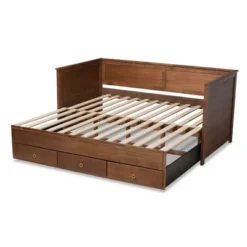 Twin To King Thomas Expandable Daybed With Storage Drawers - Baxton Studio 20 Twin To King Thomas Expandable Daybed With Storage Drawers - Baxton Studio -Baxton Studio GUEST 32cf7430 cbf6 40e7 b476 2c80548b6585