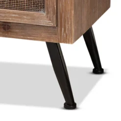 Calida Wood And Rattan 3 Drawer Storage Cabinet Brown - Baxton Studio 12 Calida Wood And Rattan 3 Drawer Storage Cabinet Brown - Baxton Studio -Baxton Studio GUEST 33389360 20f4 497a 9dfe 9c7dd4f225e5