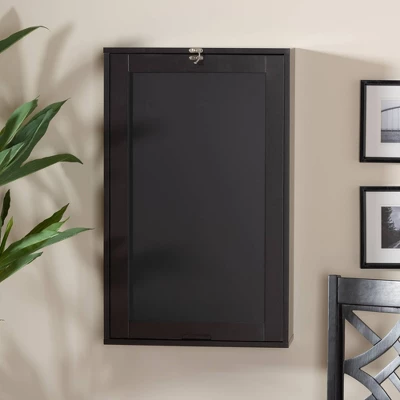 Milliard Wood Wall Mounted Folding Desk Natural/Brown - Baxton Studio 6 Milliard Wood Wall Mounted Folding Desk Natural/Brown - Baxton Studio - Image 6