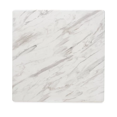 Kaylee Wood Dining Table White/Brown - Baxton Studio 2 Kaylee Wood Dining Table White/Brown - Baxton Studio - Image 2