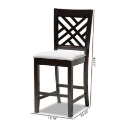 Set Of 2 Caron Finished Wood Counter Height Pub Chairs - Baxton Studio 10 Set Of 2 Caron Finished Wood Counter Height Pub Chairs - Baxton Studio -Baxton Studio GUEST 36e09a1e 4535 44f3 a826 2bd6d5d19be0
