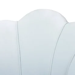 Cinzia Velvet Upholstered Seashell Shaped Accent Chair - Baxton Studio 13 Cinzia Velvet Upholstered Seashell Shaped Accent Chair - Baxton Studio -Baxton Studio GUEST 38c3a845 4a12 4a3b 9605 f5e33598a971