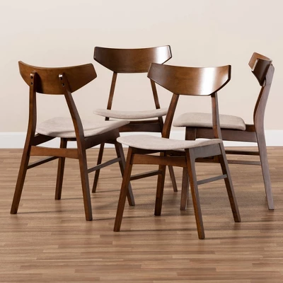 Set Of 4 Danica Dining Chair - Baxton Studio 4 Set Of 4 Danica Dining Chair - Baxton Studio - Image 4