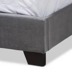 Samantha Velvet Upholstered Button Tufted Bed - Baxton Studio 12 Samantha Velvet Upholstered Button Tufted Bed - Baxton Studio -Baxton Studio GUEST 3a23ae28 7687 409b 8189 404796ee26ab