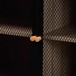 Asher Wood And Metal 2 Door Sideboard Dining Cabinet Natural Brown/Black - Baxton Studio 12 Asher Wood And Metal 2 Door Sideboard Dining Cabinet Natural Brown/Black - Baxton Studio -Baxton Studio GUEST 3bae5441 d8bd 4c11 b8a1 41b2ed2bd13a