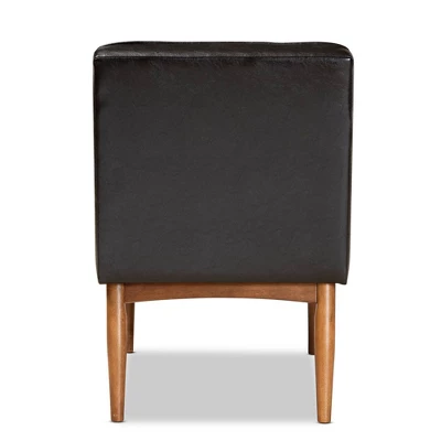 Sanford Wood Dining Chair - Baxton Studio 3 Sanford Wood Dining Chair - Baxton Studio - Image 3